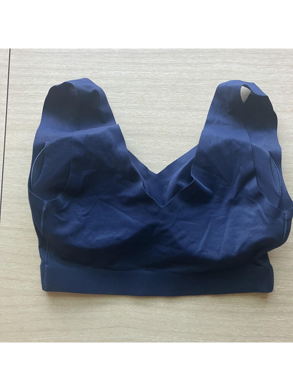 Soma Enbliss Bralette Navy Blue Comfort Wireless Removable Pads Small - Picture 2 of 5